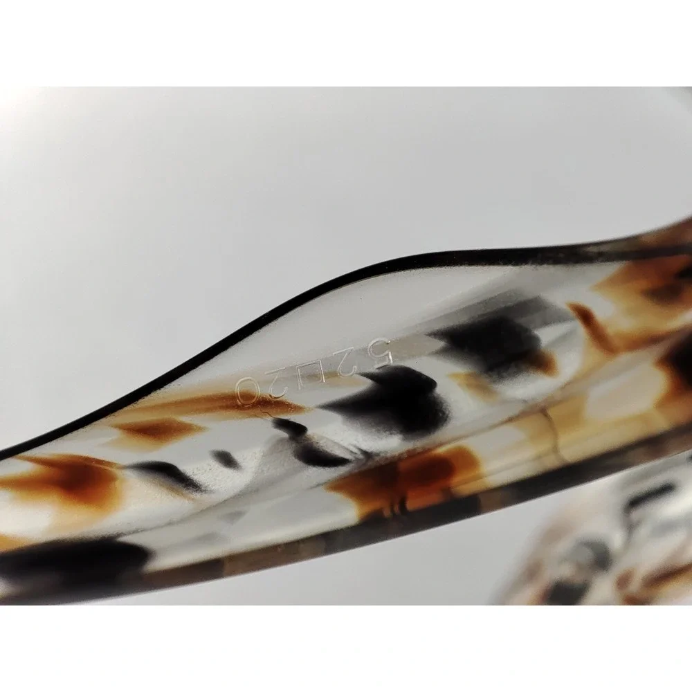 Ray-Ban‎ RB 7159 5749 Striped Grey Tortoise Eyeglasses Frames 52-20-145 Mint Rx